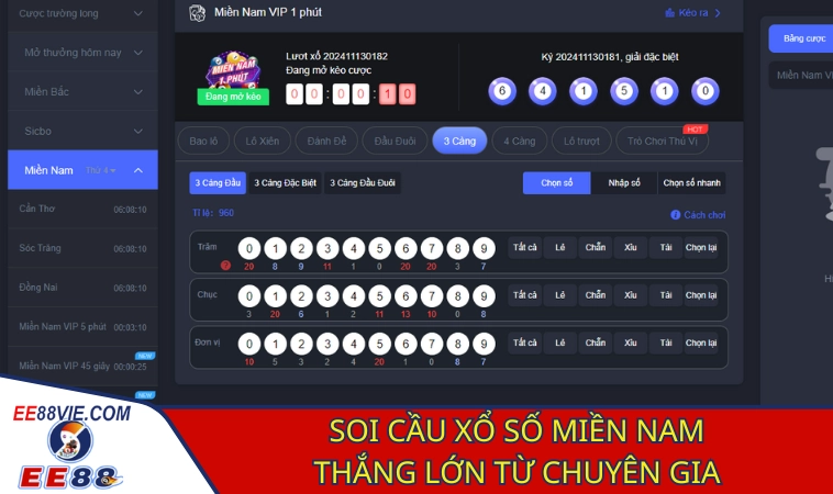 Xổ Số Miền Nam EE88 - Trải Nghiệm Đa Dạng Thắng Lớn 4 Bí kíp soi cầu XSMN đảm bảo trúng số liên tục